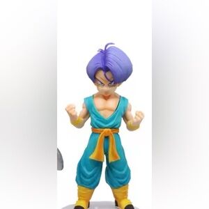 New purple hair kid trunks action figure toy statue 7inch hand size dragon ball